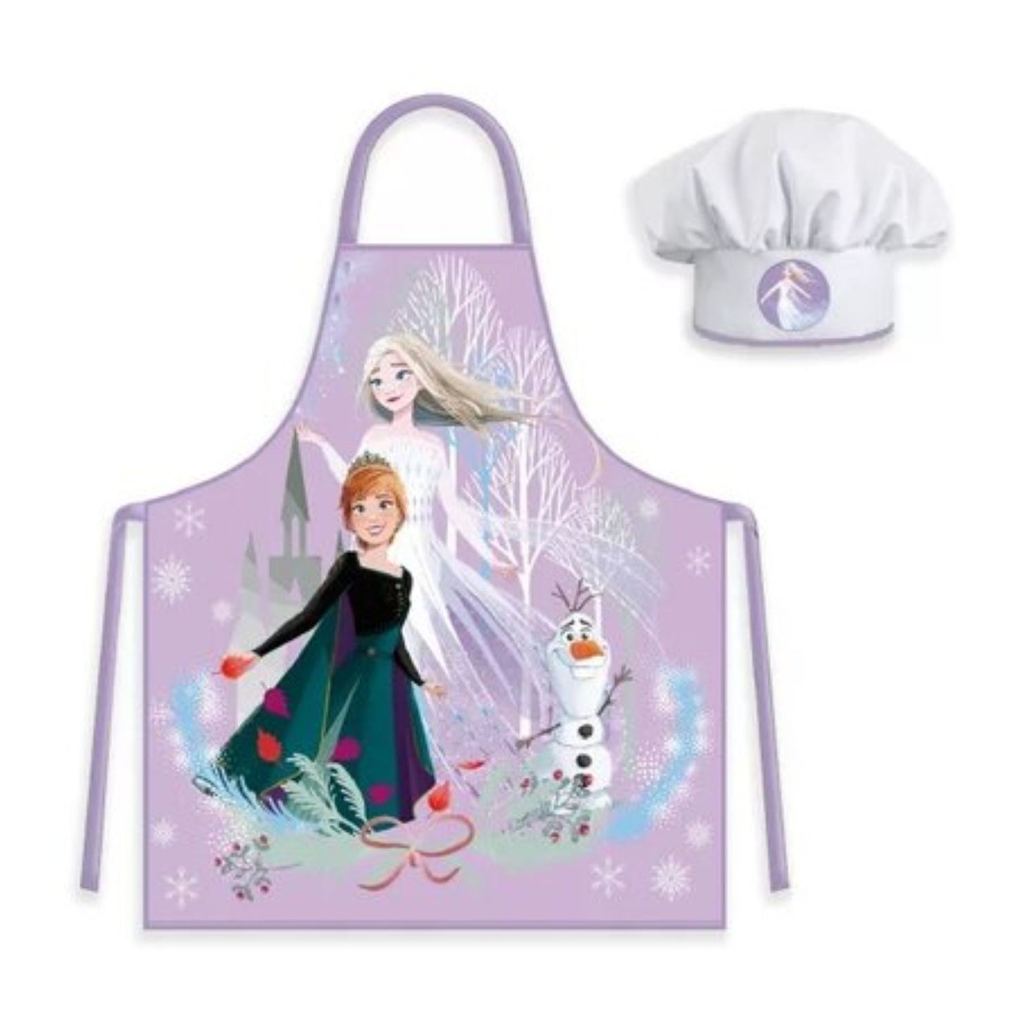 Disney Frozen Küchenset für Kinder – Schürze und Mütze für kleine Köche
