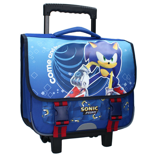 Sonic Trolley-Rucksack – Schulrucksack mit Trolley-Funktion für Kinder