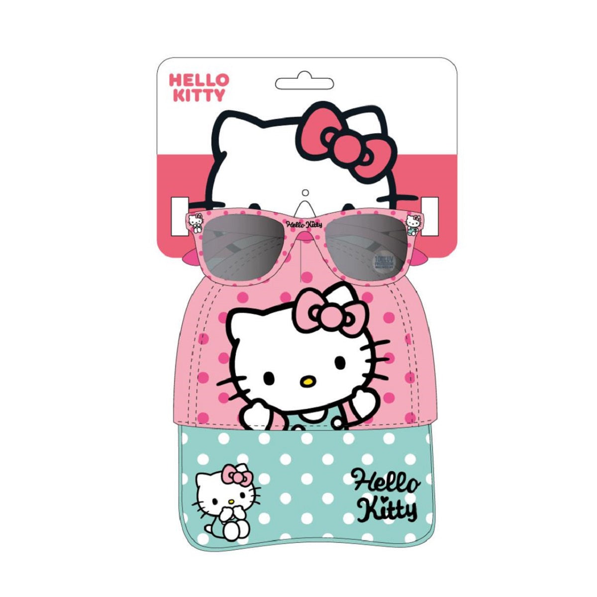 Hello Kitty Mädchen Cap & Sonnenbrille – Leicht & bequem für den Sommer