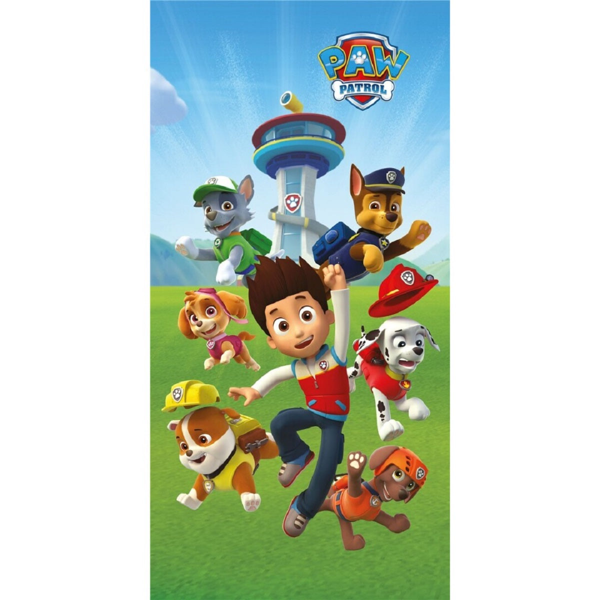 Paw Patrol Liegetuch – Kuscheliges Strandtuch 70x140 cm für Kinder