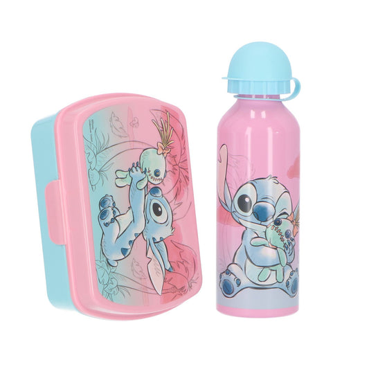 Lilo & Stitch Lunchpaket – Praktisches Set mit Lunchbox und Trinkflasche für Kinder