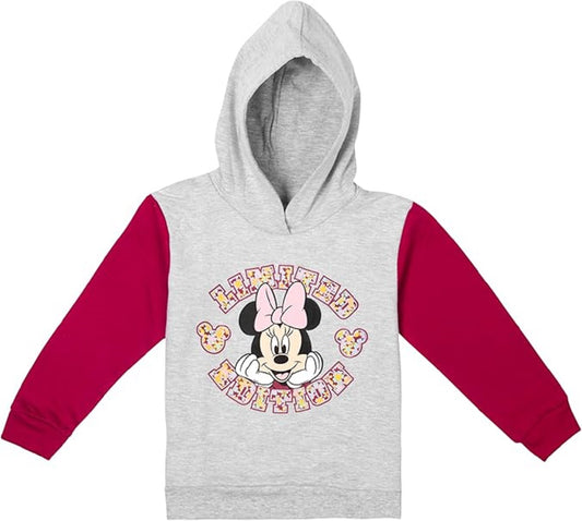 Disney Minnie Mouse Kapuzenpullover aus Baumwolle – Stylischer Hoodie für Mädchen