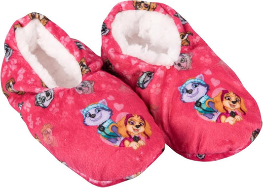 Paw Patrol Pantoffeln – Kuschelige Hausschuhe für Kinder in Pink
