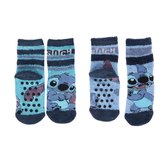 Lilo & Stitch 2er-Pack flauschige Socken für Kinder