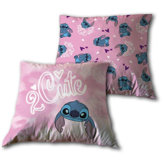 Disney Lilo & Stitch Kopfkissen 1 Stk. – Kuscheliges Zierkissen 40x40 cm