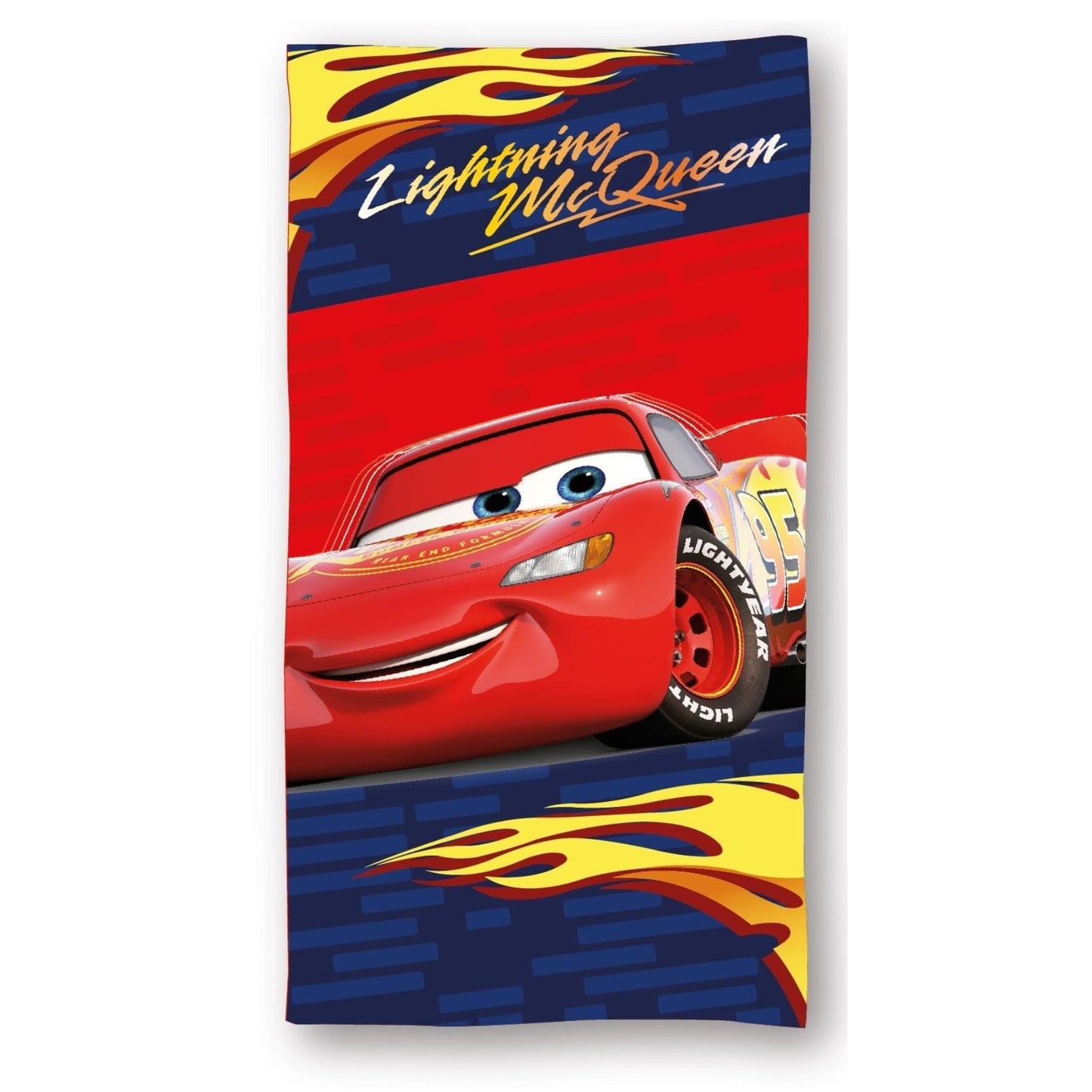 Cars Strandhandtuch – Leichtes Mikrofaser-Handtuch 140x70 cm für Kinder