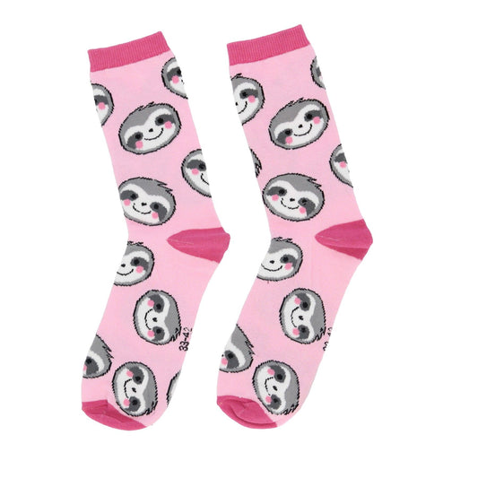 Socken 3er-Pack – Kuschelige Faultier-Motiv Socken in Größe 35-38