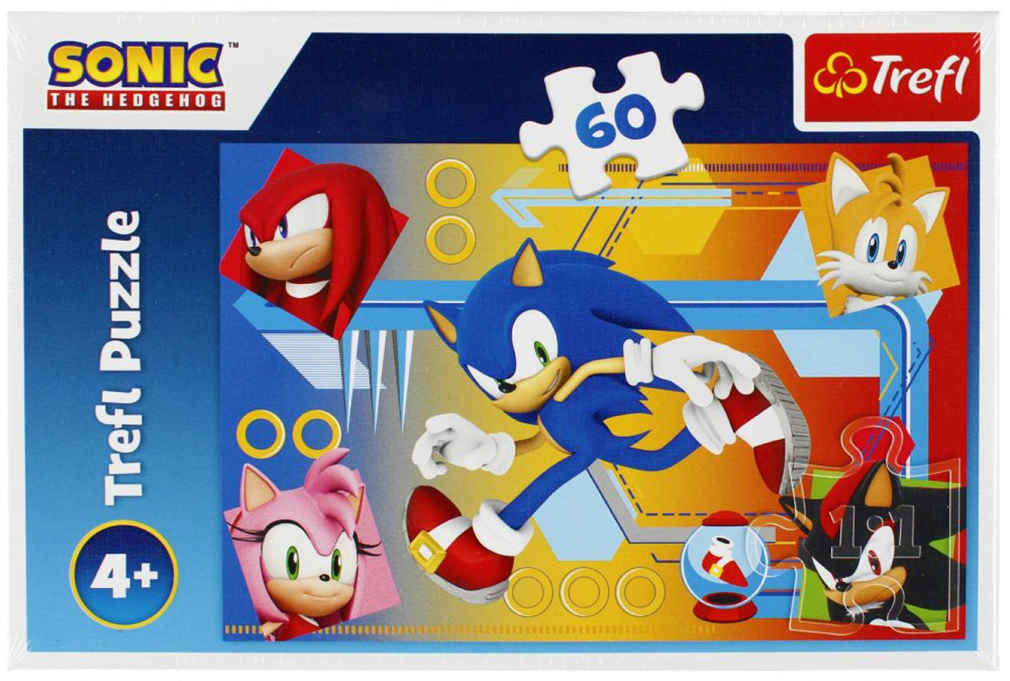 Sonic Lustiges Puzzle 60 Teile Perfekt für junge Puzzle Fans