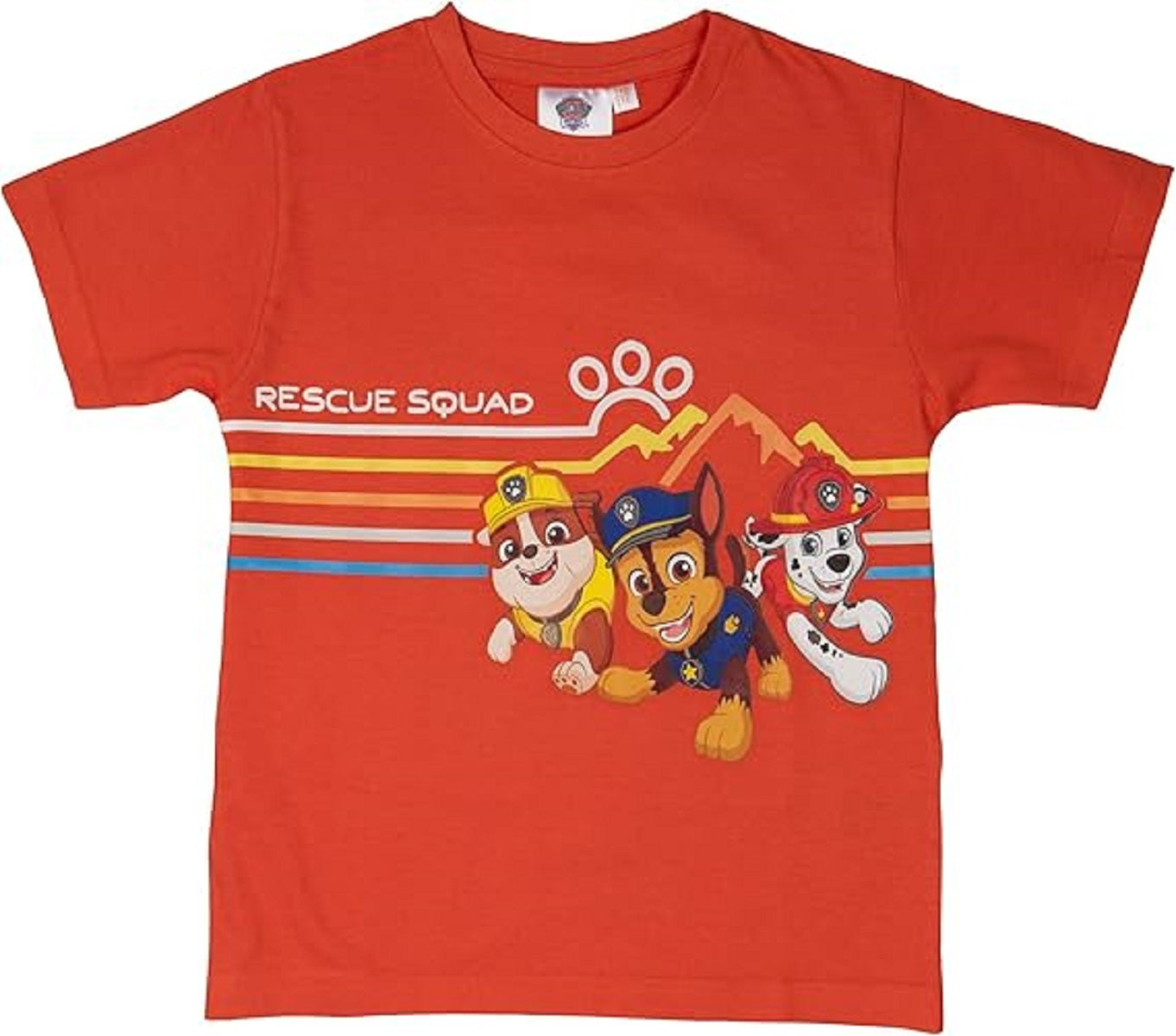 Paw Patrol T-Shirt für Jungen – Kurzarmshirt Oberteil mit coolem Design für Kinder