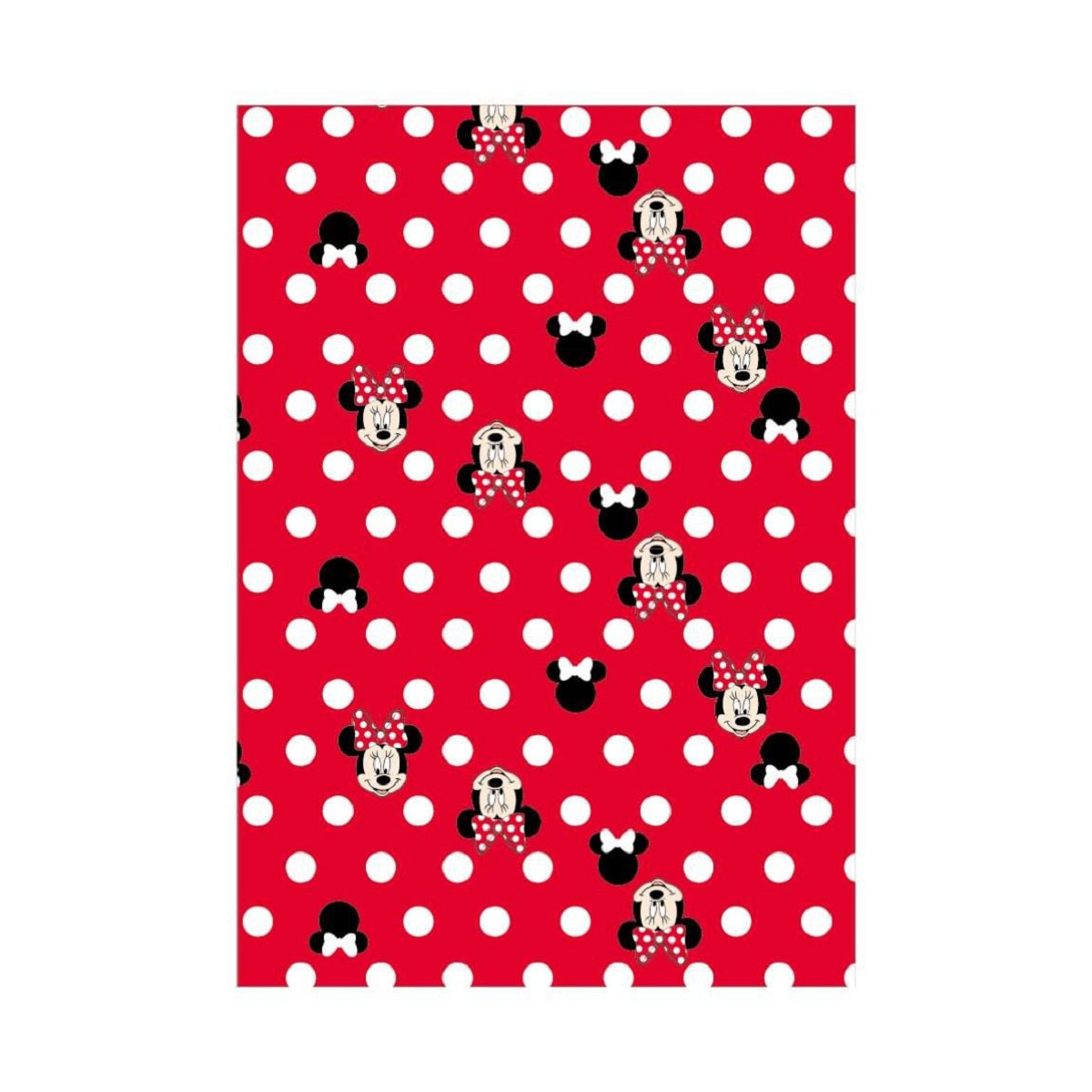 Disney Minnie Maus Hundedecke 100 x 70 cm Kuschelige Haustierdecke aus 100% Polyester