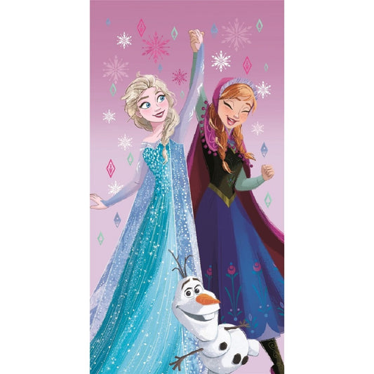 Disney Frozen Strandtuch – Weiches & saugstarkes Badehandtuch 70x140 cm