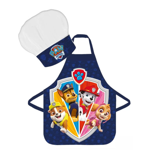 Paw Patrol Schürze und Mütze – Kreatives Kochen für Kinder
