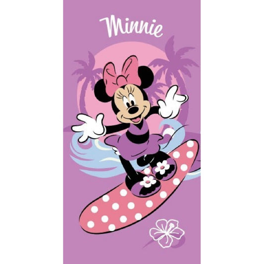 Disney Minnie Mouse Weiches Strandtuch – Saugstarkes Badehandtuch 70x140 cm