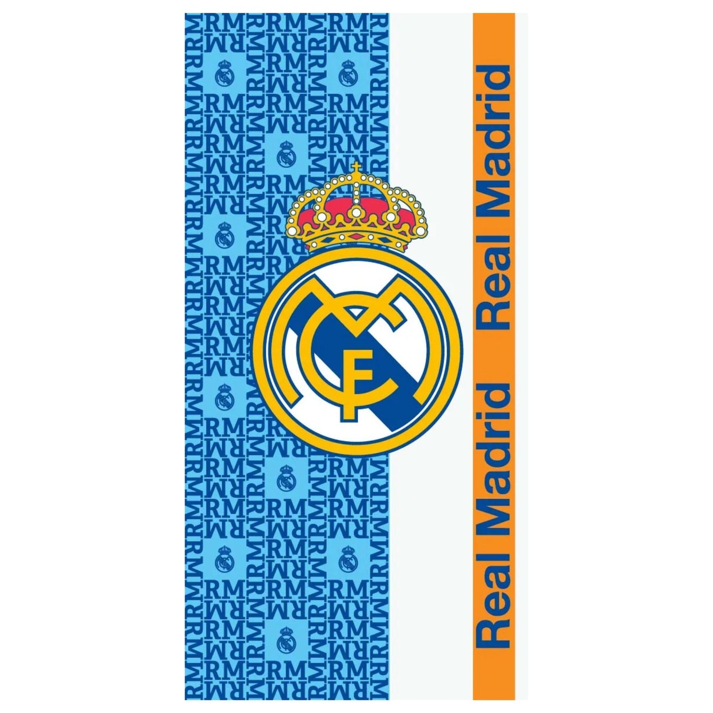 Real Madrid Mikrofaser Strandhandtuch – Leichtes Badetuch 140x70 cm