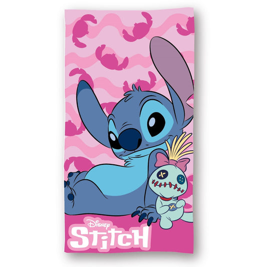 Disney Lilo & Stitch Strandhandtuch – Weiches Mikrofaser-Badetuch 140x70 cm für Kinder