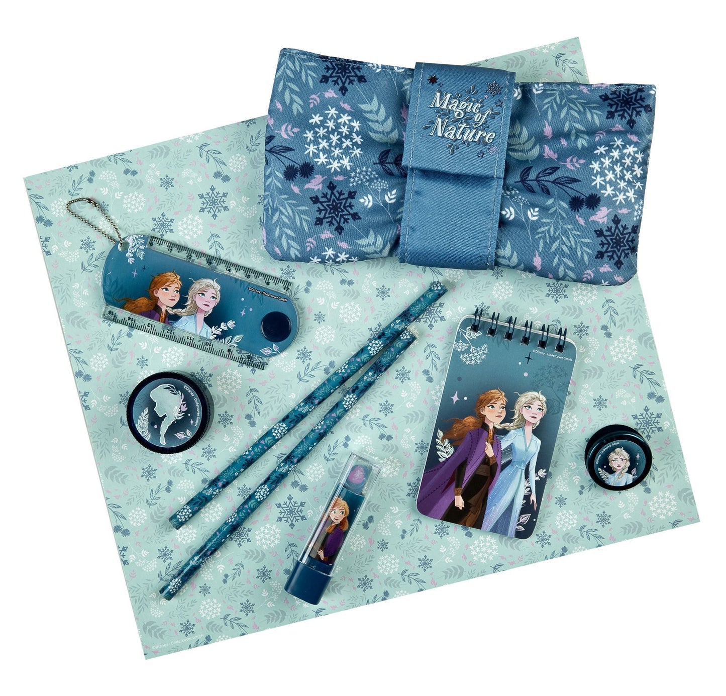 Disney Frozen Schreibwaren Set – 8-teiliges Geschenkset für Kinder