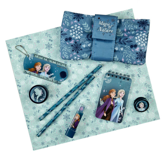 Disney Frozen Schreibwaren Set – 8-teiliges Geschenkset für Kinder