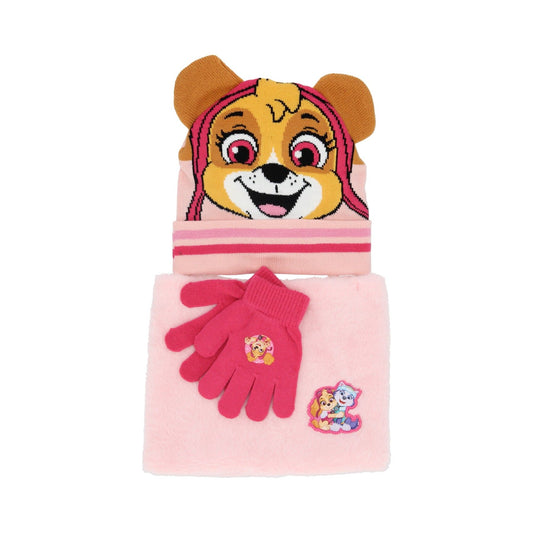 Paw Patrol Winter-Accessoires für Kinder – Praktisches Set mit Mütze, Schal und Handschuhen