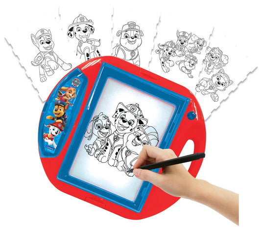 Paw Patrol Zeichnungsprojektor – Kreatives Malset mit Schablonen und Stempeln für Kinder