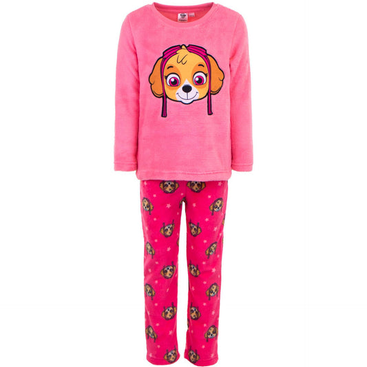 Paw Patrol Schlafanzug Korallen-Fleece Pyjama Nachtanzug für Kinder