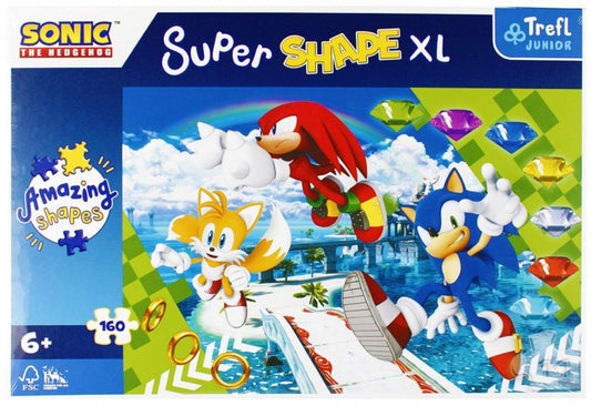 Sonic Puzzle Super Shape XL 160 Teile Perfekt für Kinder