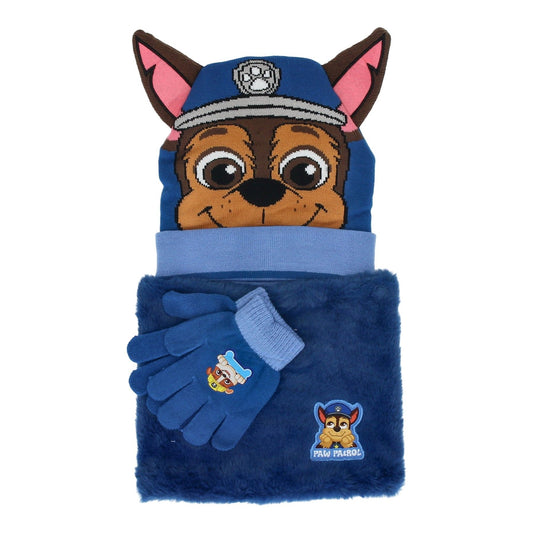 Paw Patrol Onesize Winterset – Stylische Mütze, Handschuhe und Schal für Kinder