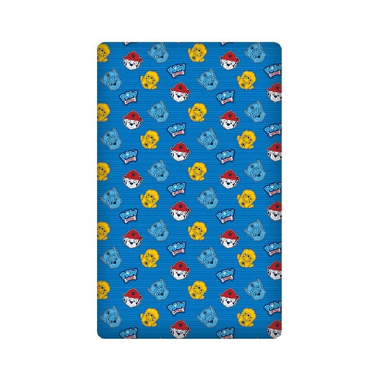 Paw Patrol Spannbetttuch Bettlaken Bettbezug für Kinderbett 200 x 90 cm aus Baumwolle