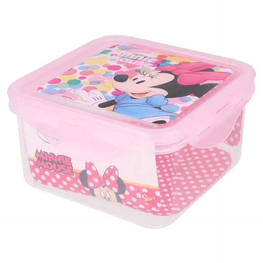 Disney Minnie Mouse Snackbox für Kinder – Praktische 730 ml Brotdose für unterwegs
