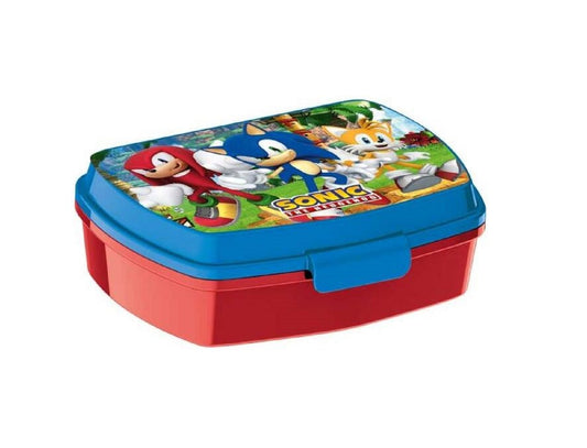 Sonic Pausenbox für Kinder – Lunchbox Brotdose für Schule und Ausflüge
