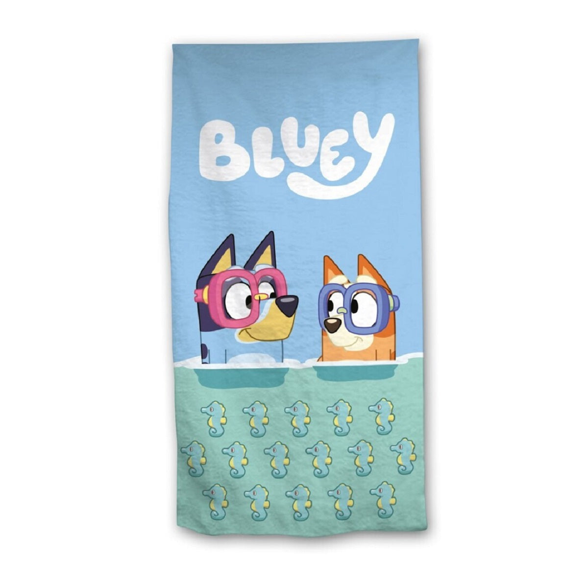 Bluey Strandtuch 70x140 cm – Weiches & saugstarkes Badehandtuch