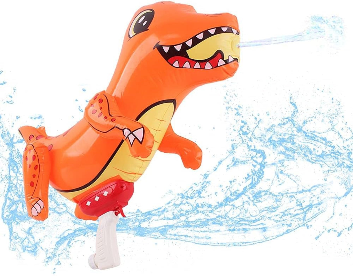 2-in-1 tragbare Wasserpistolen im Dinosaurier- und Haifischdesign, für den großen Spaß im Freien – ob am Pool, am Strand oder im Garten!
