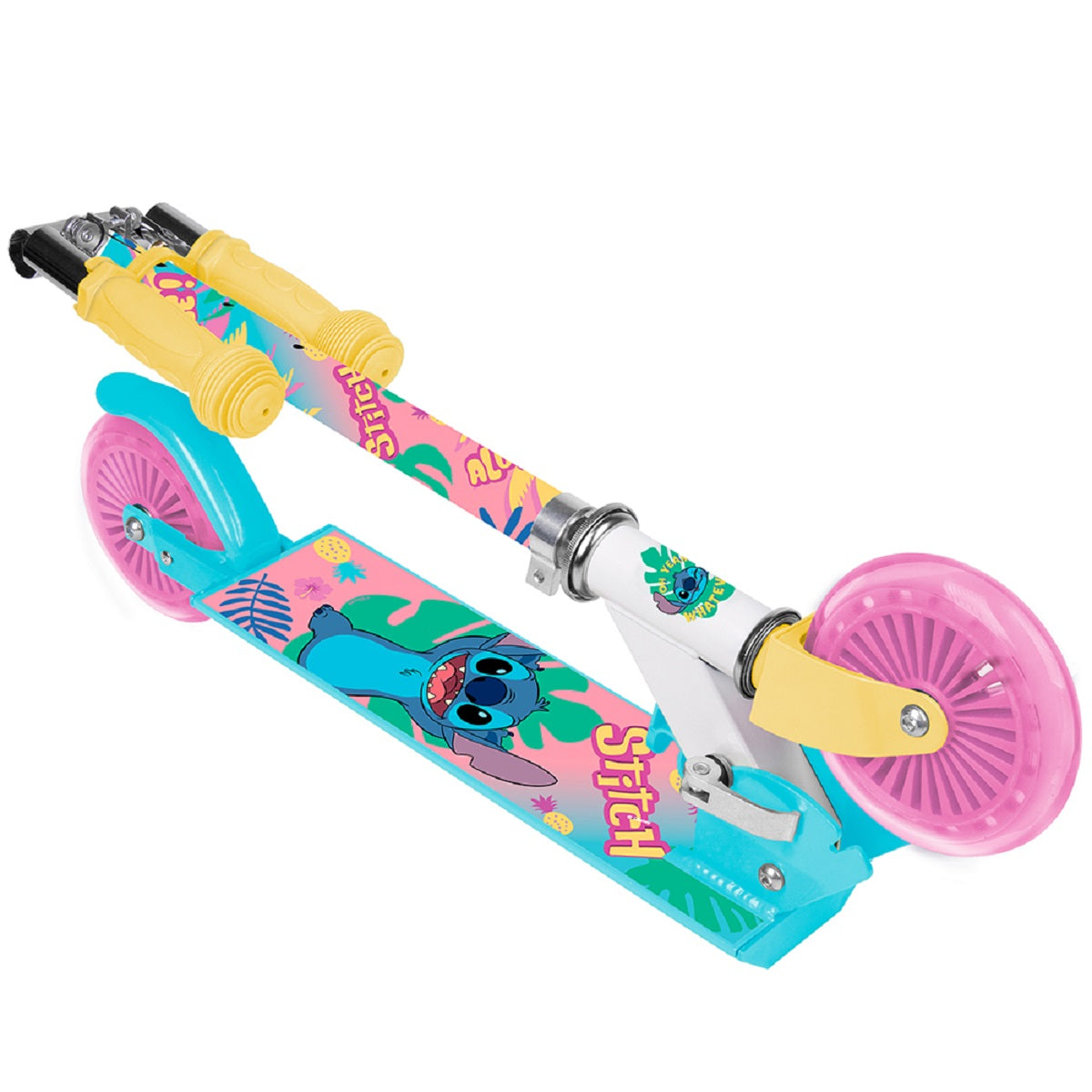 Lilo & Stitch 2-Rad Scooter Klappbar, rutschfest & sicher für Kinder