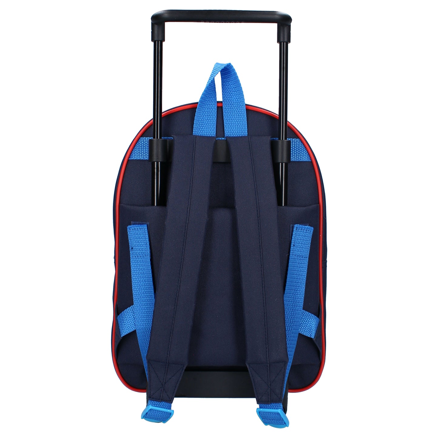 Spiderman Kinder Trolley mit Rollen großem Hauptfach und ausziehbarem Griff für Reisen