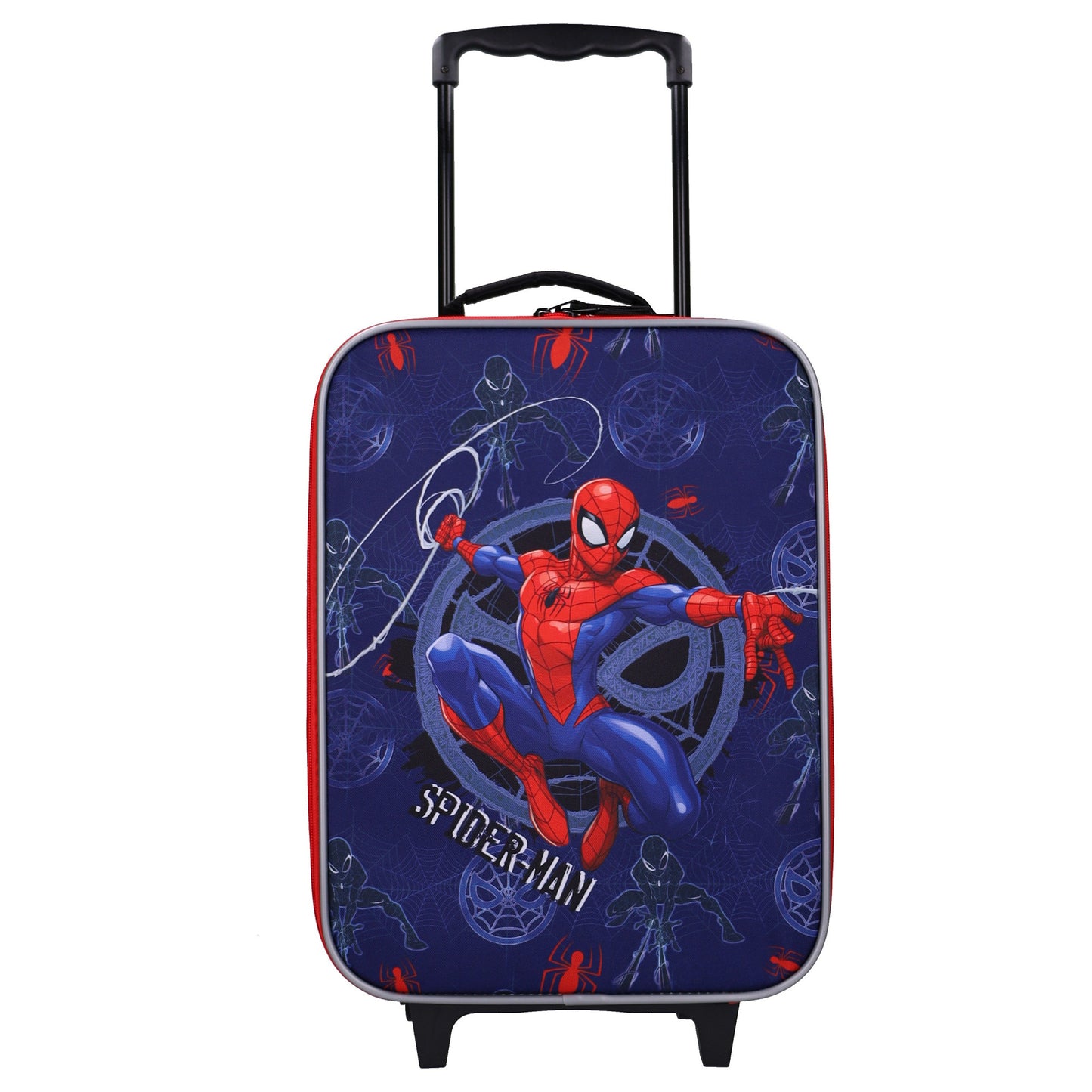 Spider Man Kinder Trolley Koffer Reisekoffer mit Rollen für Urlaub Reise Handgepäck