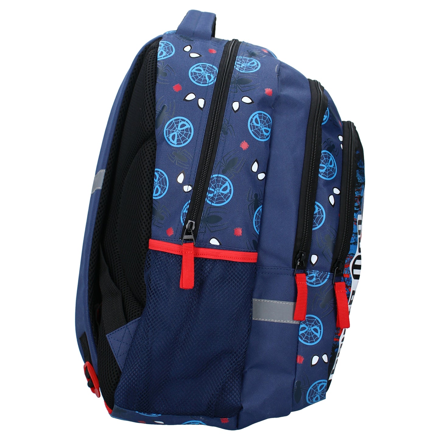 Spider-Man Rucksack Schulrucksack mit Verstellbare Gurte & Reißverschlussfächer für Kinder