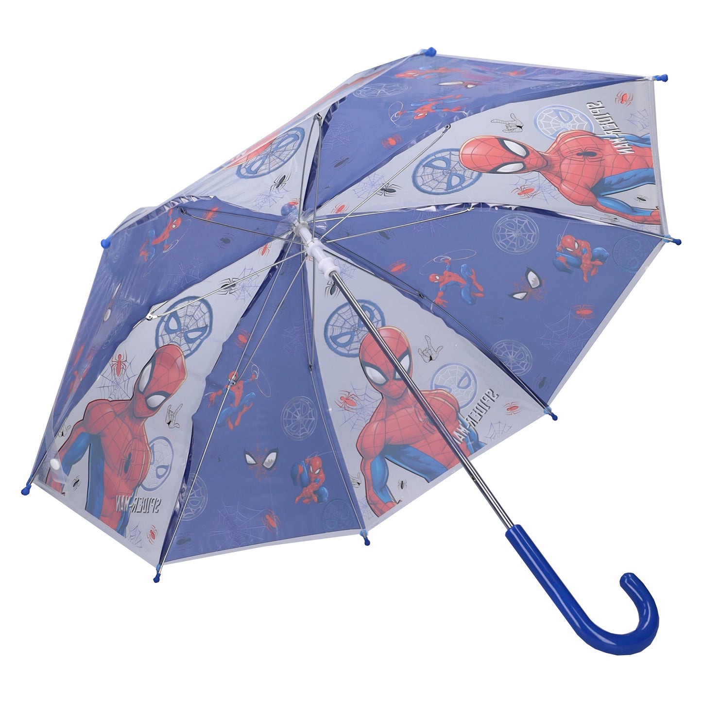 Spiderman ⌀ 71 cm Rainy Days Schirm mit Rundgriff Regenschirm