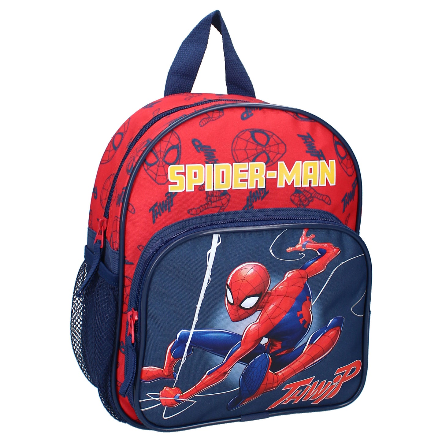 Spider-Man Kinder Rucksack Web Warriors mit mehreren Fächern