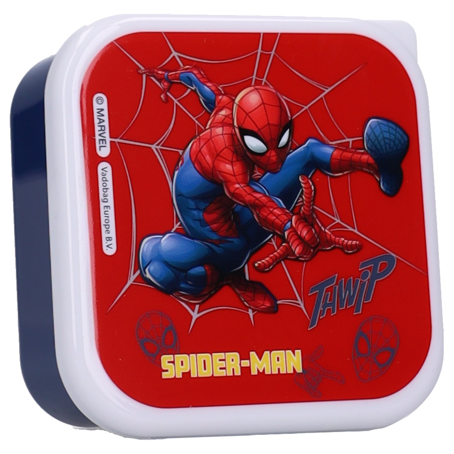 Marvel Spider Man Snackbox Set 3 teilig Kinder Brotdosen Fresh Bites für Schule und unterwegs