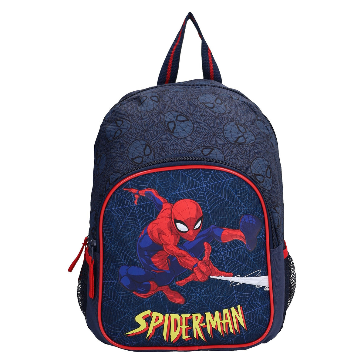 Spider-Man Web Hero Kinder Rucksack 9,7 L mit 3 Fächern für Schule Freizeit Ausflüge