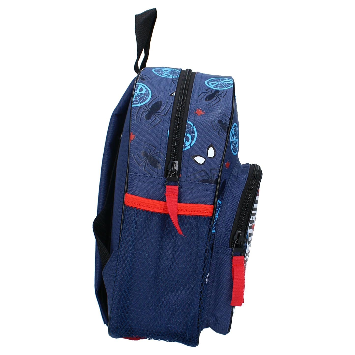 Spider-Man Rucksack 29x23x8 cm mit Flaschenhalter und verstellbaren Schultergurten für Kinder