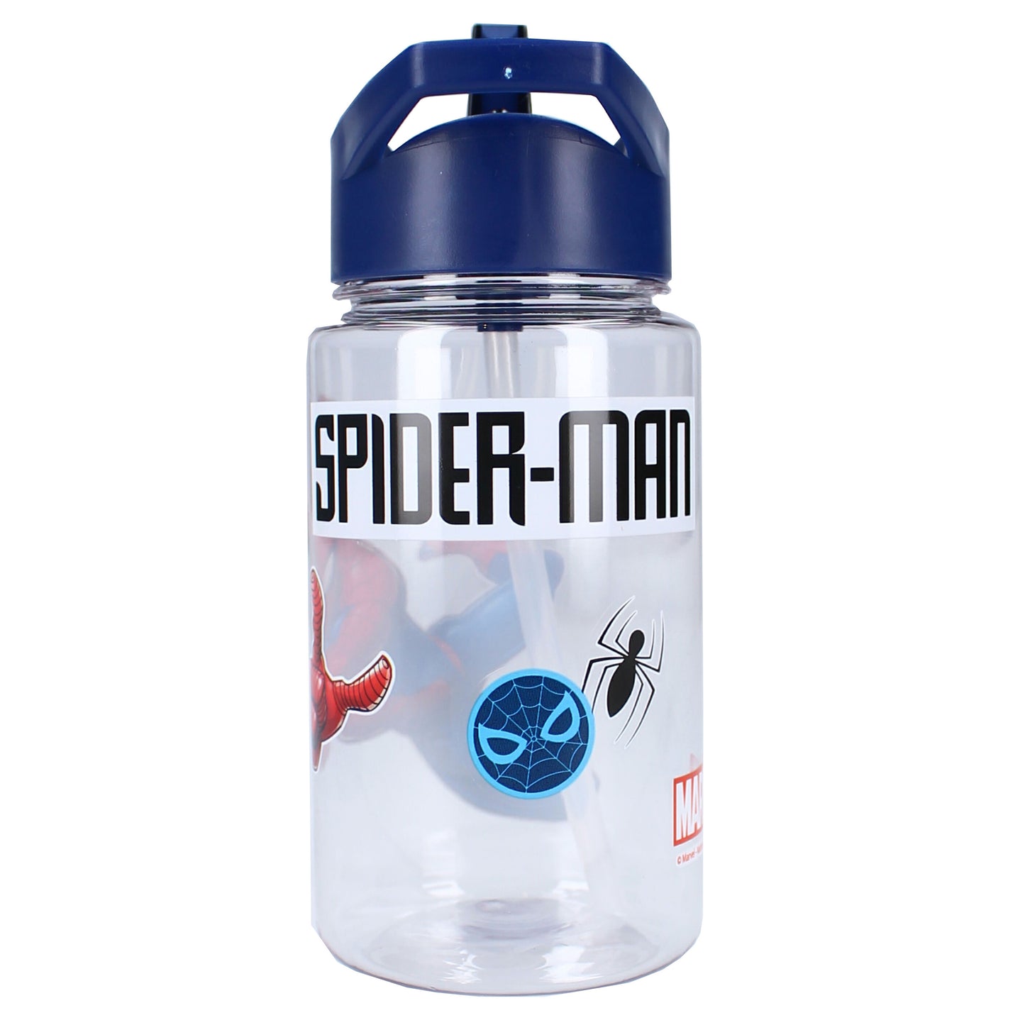 Spiderman Trinkbecher für Kinder – Mit Strohhalm & Griff, 450  ml
