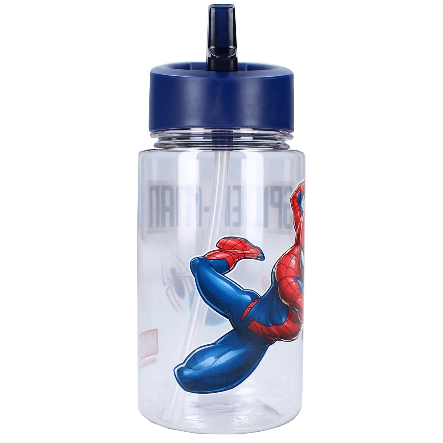 Spiderman Trinkbecher für Kinder – Mit Strohhalm & Griff, 450  ml