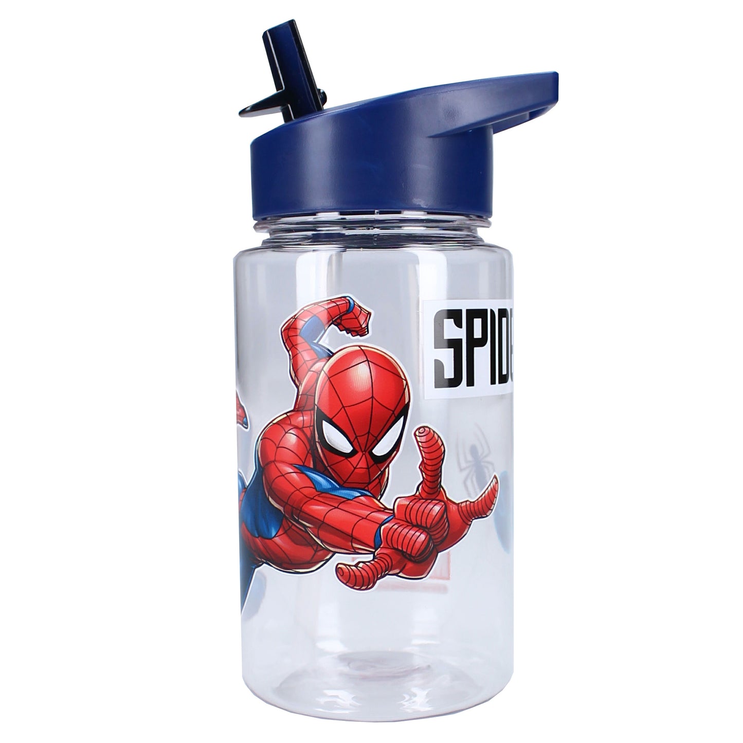 Spiderman Trinkbecher für Kinder – Mit Strohhalm & Griff, 450  ml