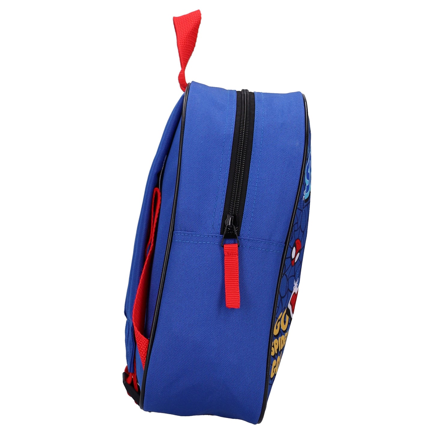 Spidey Schulrucksack Horizon Hero blau mit Spinnennetz Design