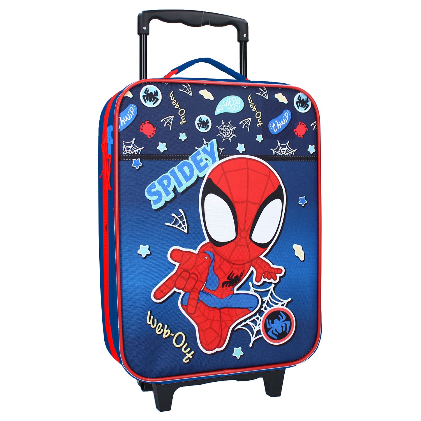 Marvel Spidey Kinder Trolley Koffer – Made To Roll Reisekoffer 49x31x14 cm