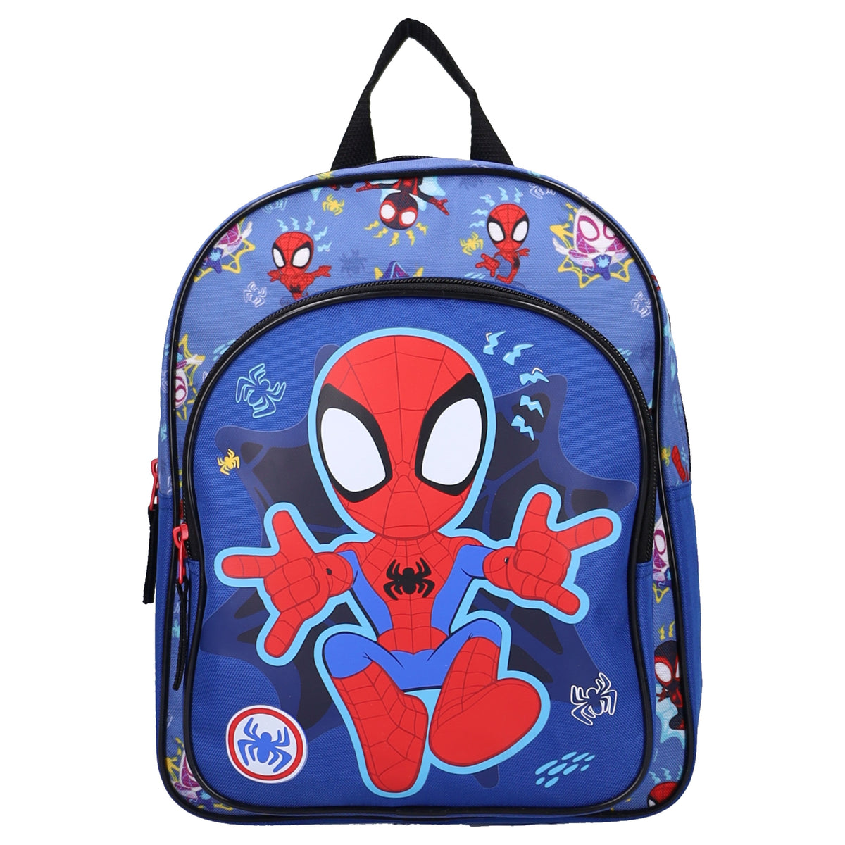 Spidey Go Webs Go Kinder Rucksack 6,7 L mit 2 Fächern für Kita Schule Freizeit und Ausflüge