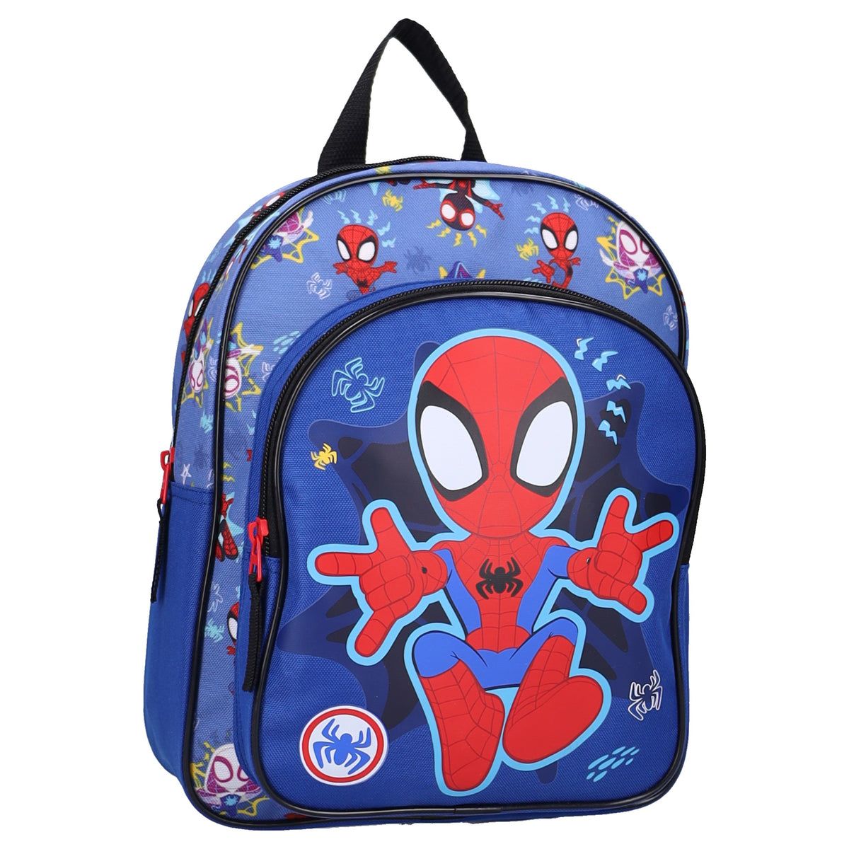 Spidey Go Webs Go Kinder Rucksack 6,7 L mit 2 Fächern für Kita Schule Freizeit und Ausflüge
