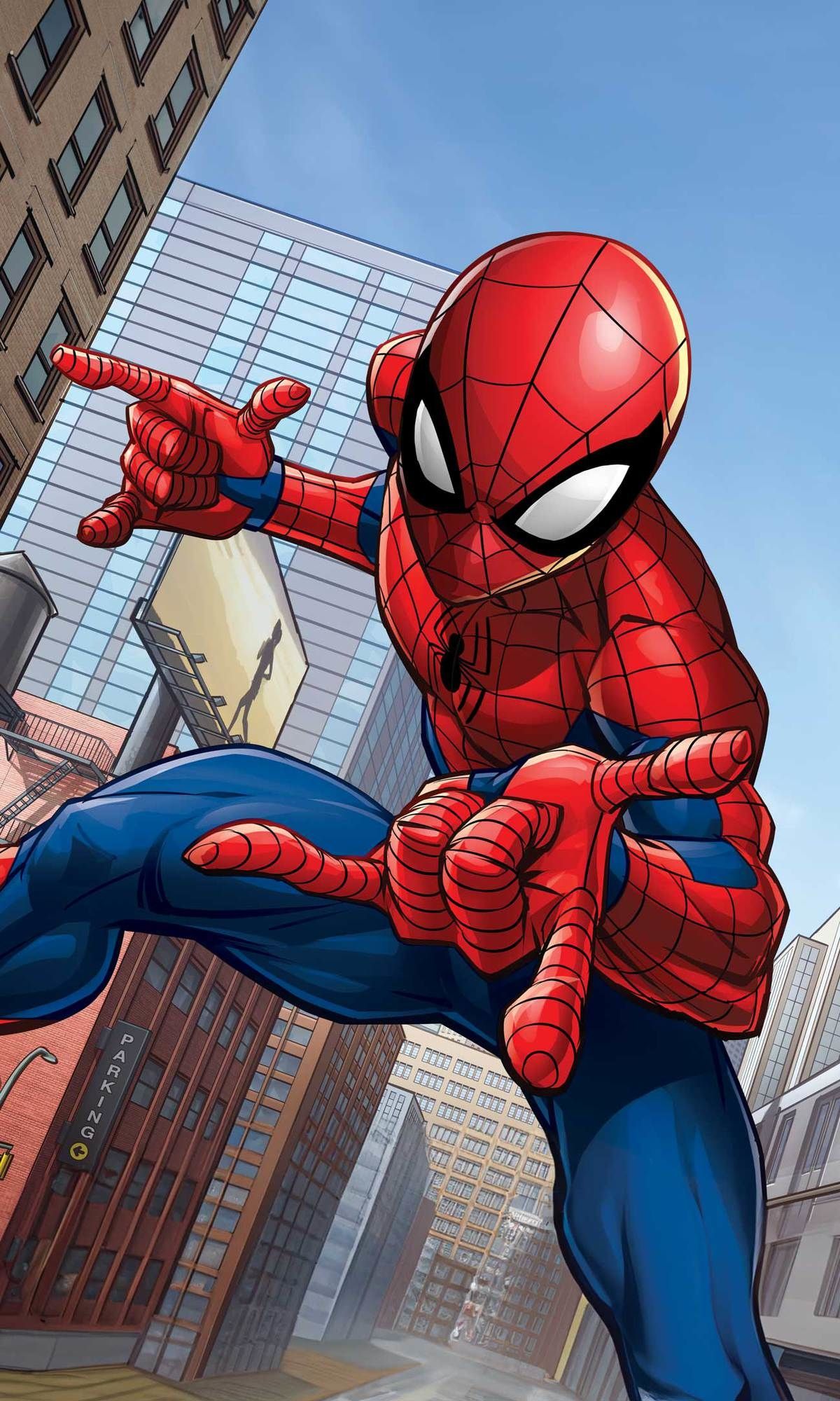 Spiderman Handtuch 100% Baumwolle, 30x50 cm, schnelltrocknend & bedruckt