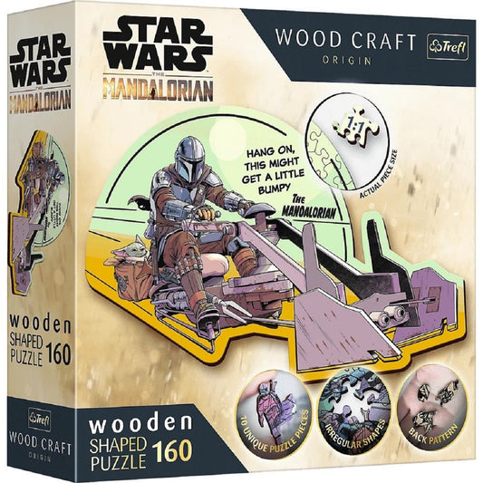 Star Wars Holzpuzzle The Mandalorian Reunite 160-teiliges Puzzle