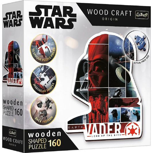 Star Wars Darth Vader Holzpuzzle 160 Teile aus Holz für Fans ab 9 Jahren
